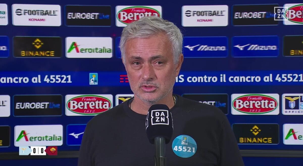 Mourinho attacca: "Pedro potrebbe fare nuoto visto che si tuffa benissimo ogni volta che può" - 