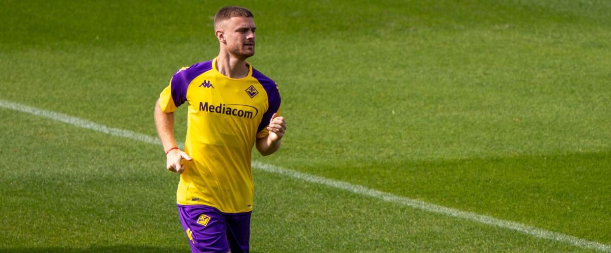 Beltran si presenta al Viola Park anche nel giorno libero, vuole recuperare ed esserci contro il Milan - Bagno a Ripoli, Viola Park, 04.10.2023, foto Jacopo Canè. Copyright Labaroviola.com