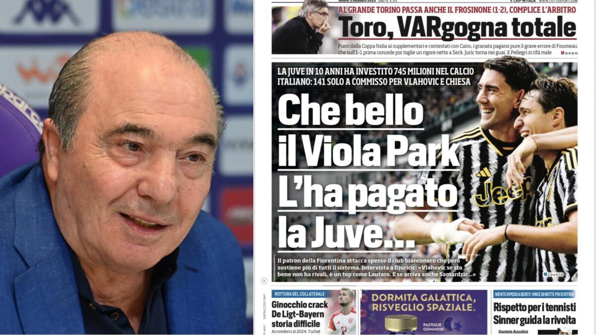 La Fiorentina risponde a Tuttosport: "Fare false plusvalenze non è finanziare il calcio ma falsificarlo" - 