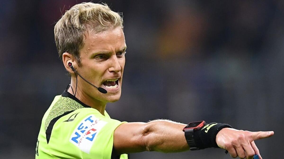 Designato Chiffi per Fiorentina-Juventus. Ha già diretto la gara, precedente positivo per i viola - Mg Milano 27/10/2019 - campionato di calcio serie A / Inter-Parma/ foto Matteo Gribaudi/Image Sport
nella foto: Daniele Chiffi