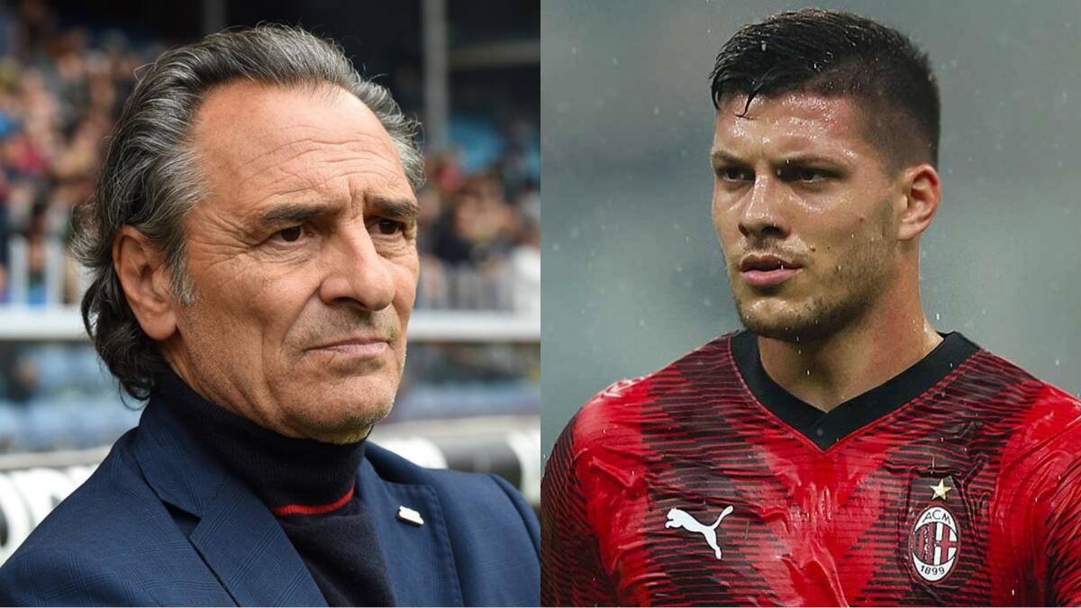 Prandelli è sicuro: "Jovic è potenzialmente molto valido. Forse deve solo capire che è nel Milan" - 