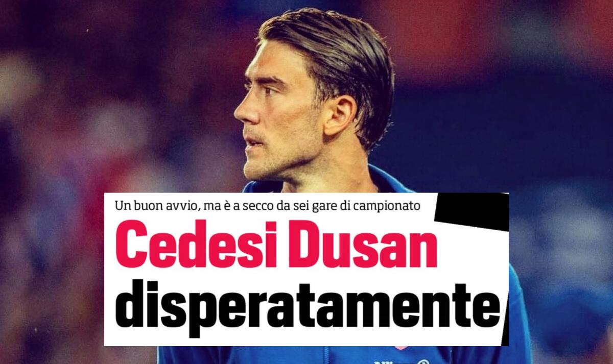 Juventus disperata con Vlahovic, dal prossimo anno prenderà 12 milioni netti. Vuole cederlo a tutti i costi - 