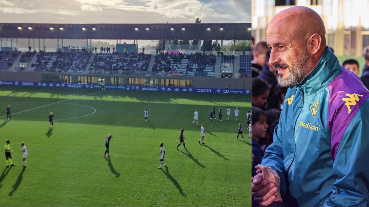 Barak con moglie e figli presenti a vedere Fiorentina-Milan. Ci sono anche Commisso, Italiano e Barone al Viola Park - 