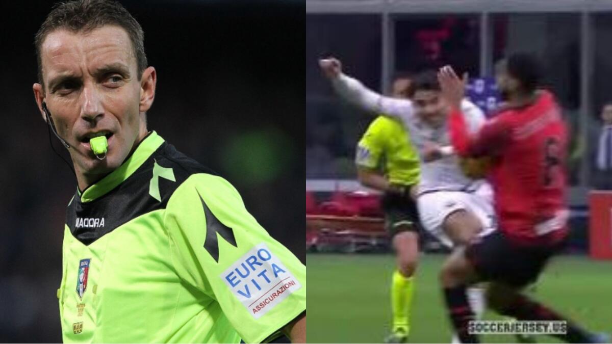 Mazzoleni al Var è sempre una condanna per la Fiorentina, che non sia messo più al var con i viola - 