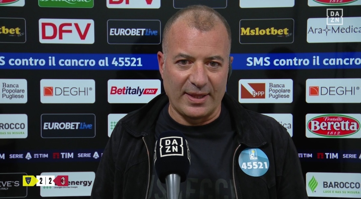 Presidente Lecce: "Da oggi in poi cercheremo un contatto in ogni gol che subiremo. Che ingiustizia"