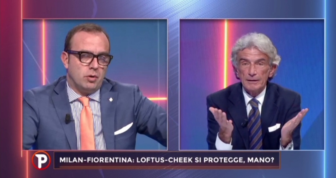Graziano Cesari: "Manca un rigore per la Fiorentina. Loftus-Cheek allarga il braccio, non conta la carambola"