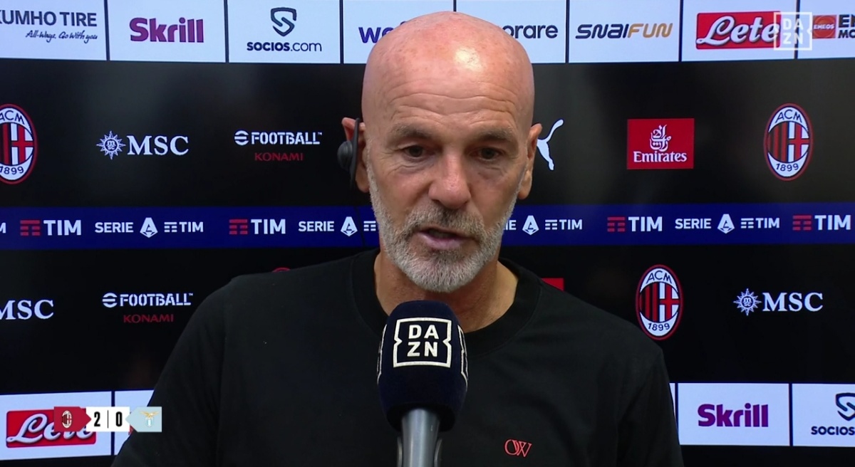 Pioli: "La Fiorentina non ha mai alzato i terzini nel primo tempo, questo ci ha favoriti. Grandi passi in avanti"