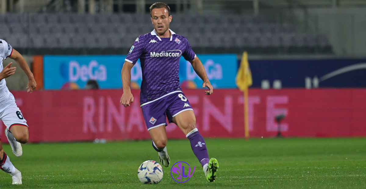 Firenze, Stadio Artemio Franchi, 02.10.2023, Fiorentina-Cagliari, foto Lisa Guglielmi. Copyright Labaroviola.com