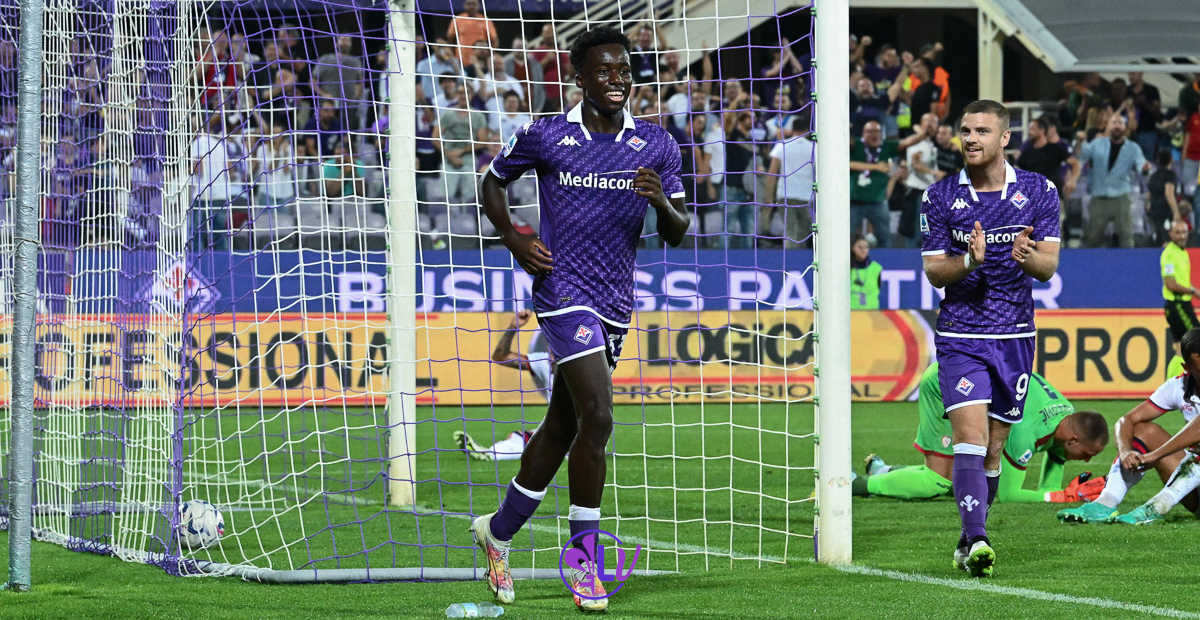 Firenze, Stadio Artemio Franchi, 02.10.2023, Fiorentina-Cagliari, foto Lisa Guglielmi. Copyright Labaroviola.com