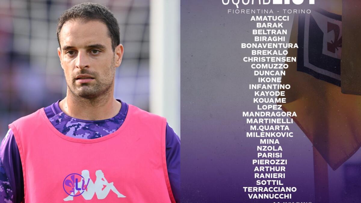 I convocati della Fiorentina per il Torino: tornano Bonaventura e Quarta. Presente anche Beltran - 