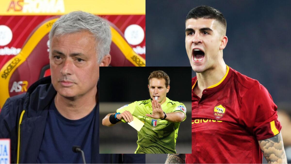 Arbitro caduto nella trappola di Mourinho: Rosso al Sassuolo, rigore per la Roma, Berardi ammonito - 