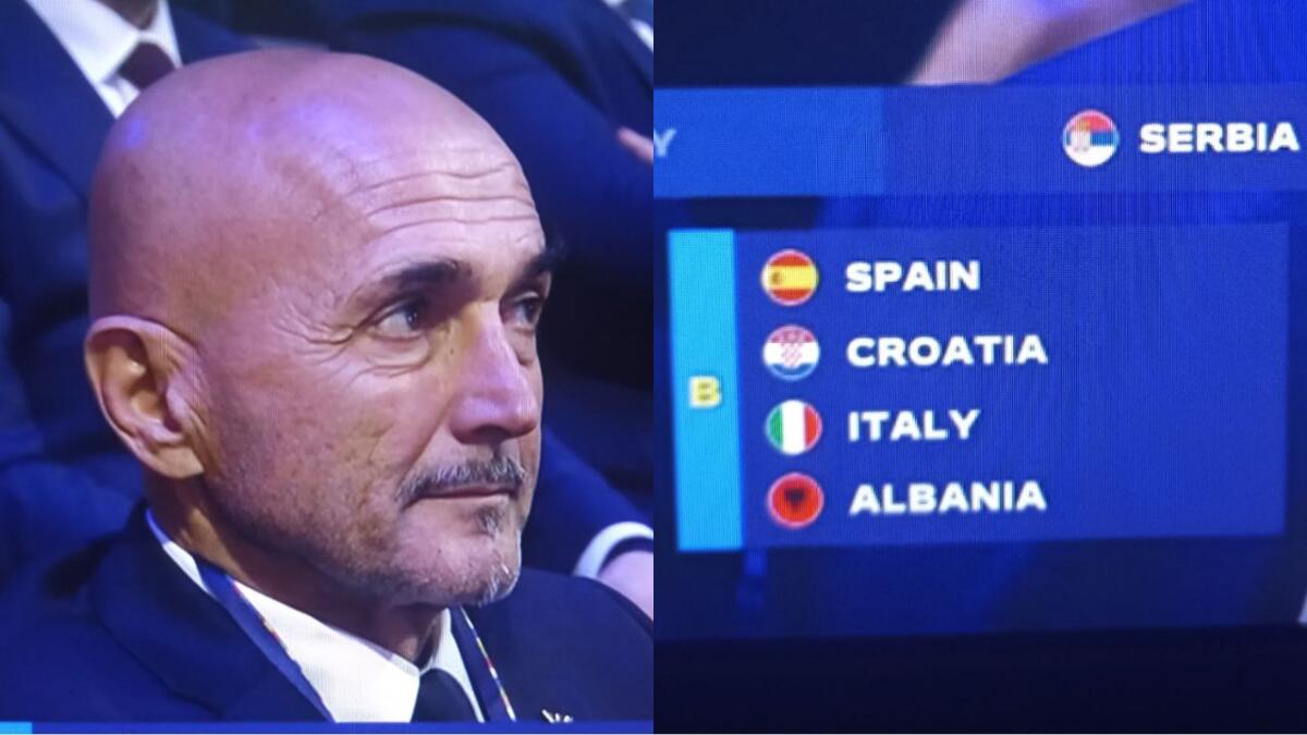 Sorteggio terribile per l'Italia ad Euro 2024. Azzurri nel girone con Spagna, Croazia ed Albania - 
