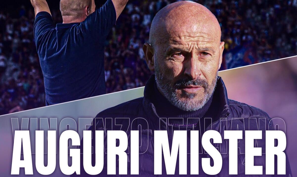 Colui che sta rendendo possibile ciò che sarebbe stato impossibile per la Fiorentina in questi anni. Auguri Italiano - 