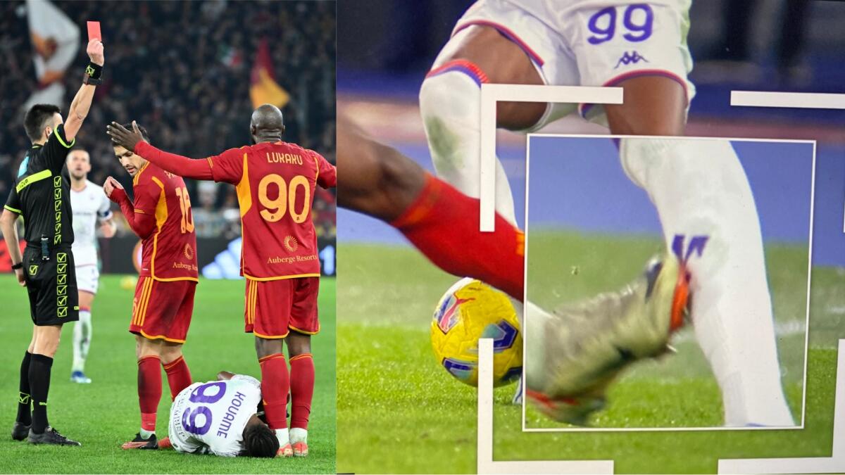 Lukaku graziato, solo una giornata di squalifica per il fallo killer su Kouamé. Non considerato condotta violenta - 
