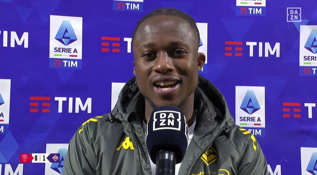 Kouamè: "Siamo quarti in classifica e dobbiamo giocare partita per partita. Tifosi fantastici" - 