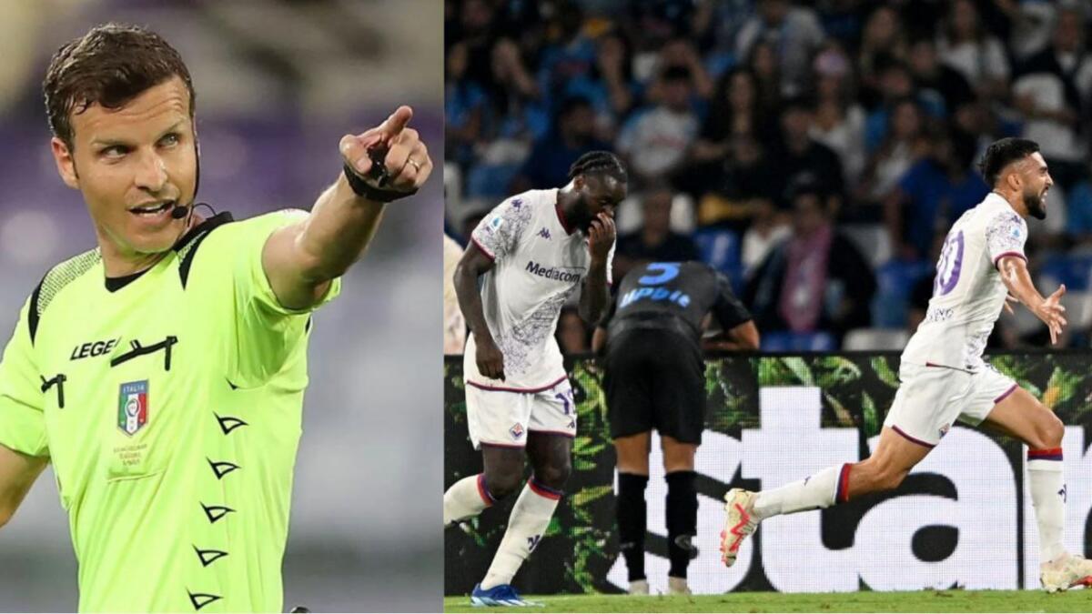 Il fischietto di Fiorentina-Torino sarà La Penna. Ha arbitrato la vittoria dei Viola a Napoli in questa stagione - 