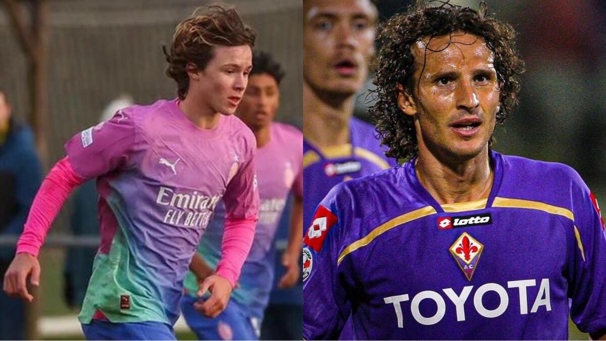Il figlio di Comotto è la nuova stella del Milan giovanile, è stato preso dalla Fiorentina nel 2020 - 
