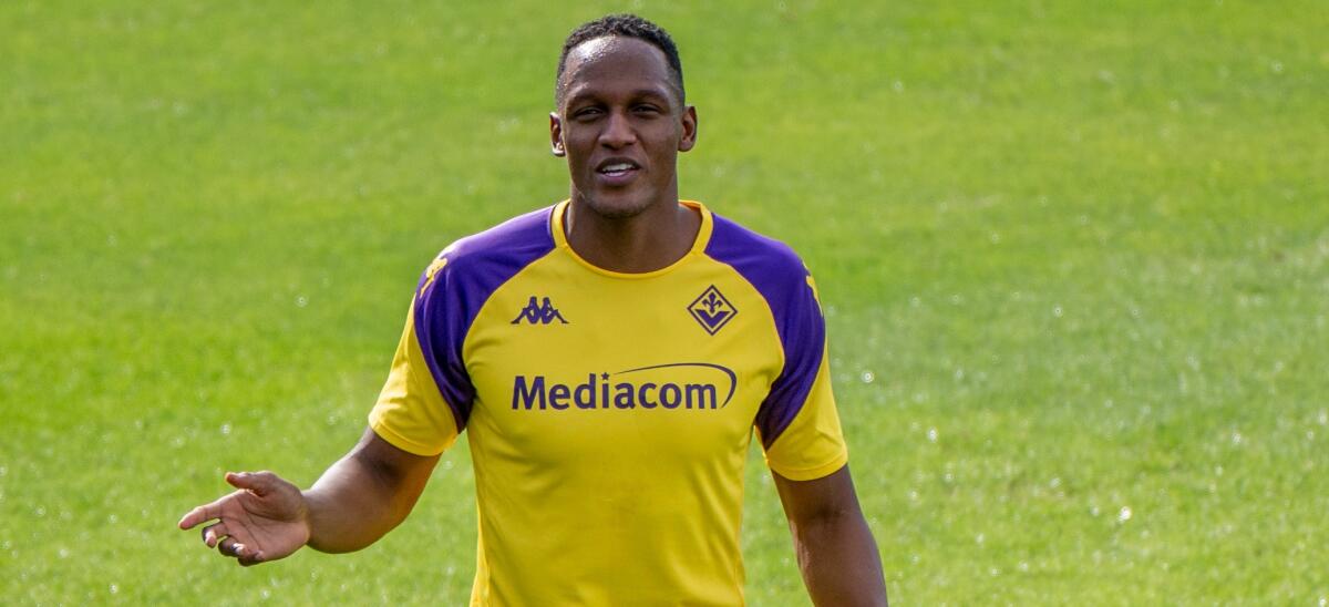 Il Barcellona cerca un difensore e rivuole Jerry Mina dalla Fiorentina. Sarebbe un ritorno per il difensore - Bagno a Ripoli, Viola Park, 04.10.2023, foto Jacopo Canè. Copyright Labaroviola.com