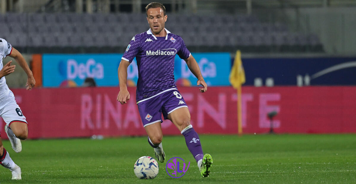 Il rammarico di Arthur dopo il pari con la Roma: "Un punto che sa di poco" - Firenze, Stadio Artemio Franchi, 02.10.2023, Fiorentina-Cagliari, foto Lisa Guglielmi. Copyright Labaroviola.com