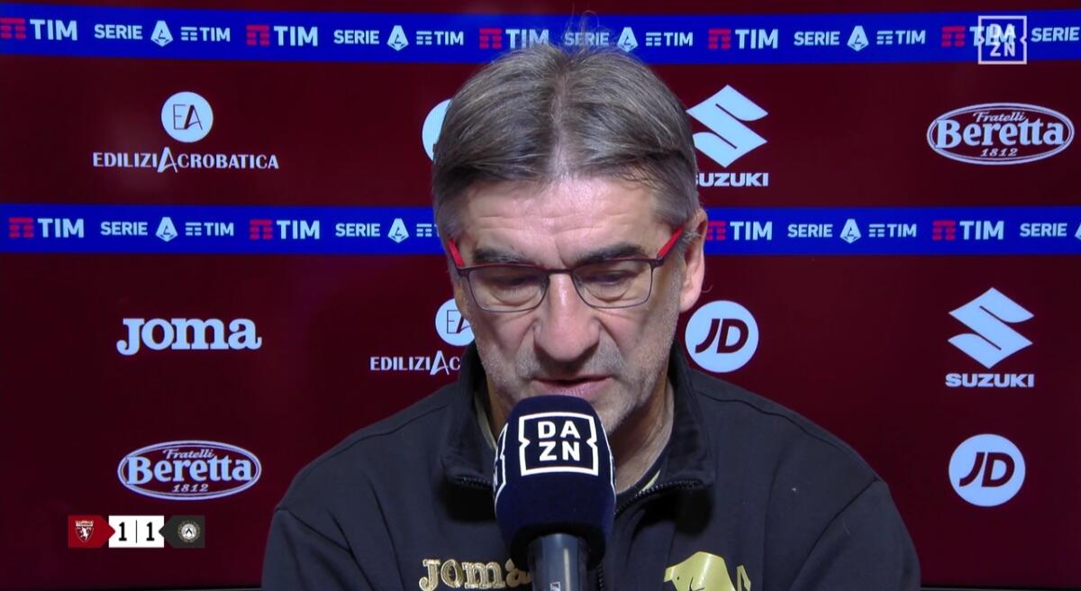 Juric: "Adesso troveremo contro la Fiorentina che abbiamo visto ieri è in grande forma. Vogliamo vincere" - 