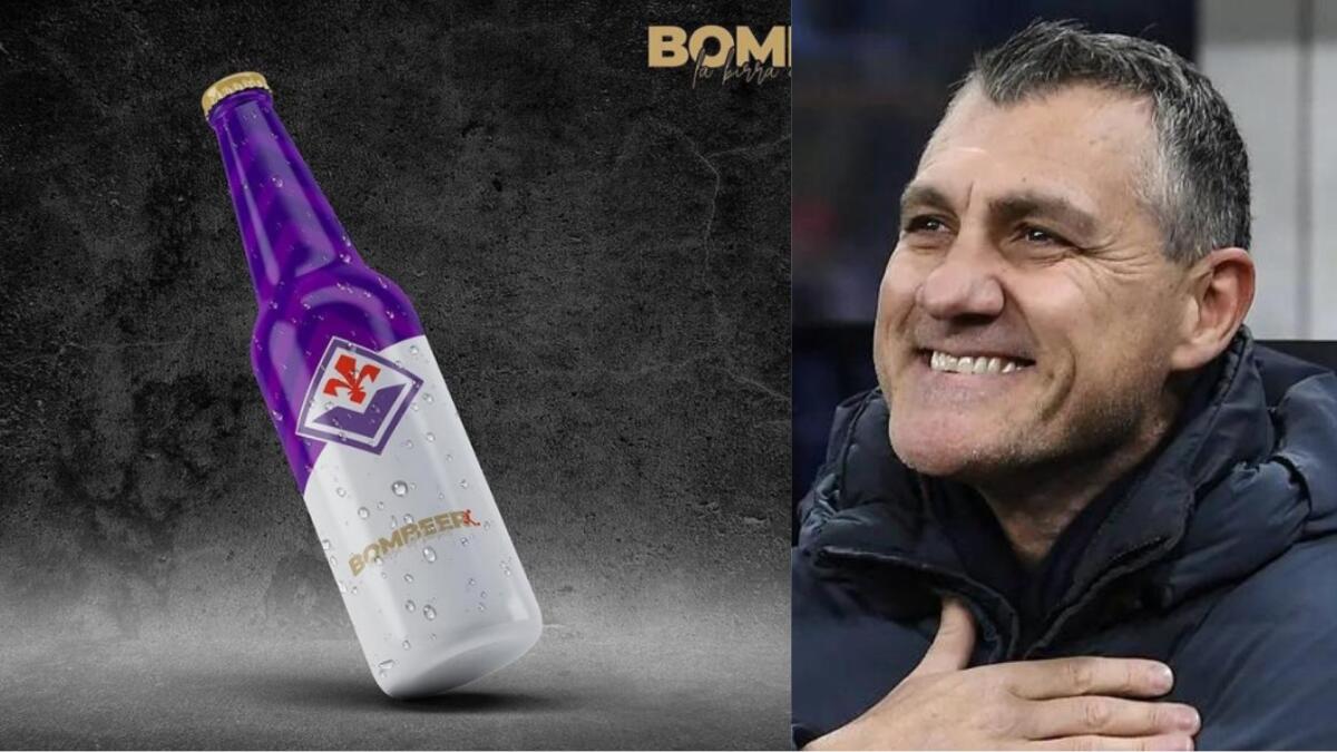 Accordo tra Vieri la società viola, nasce la birra della Fiorentina con il marchio Bombeer - 