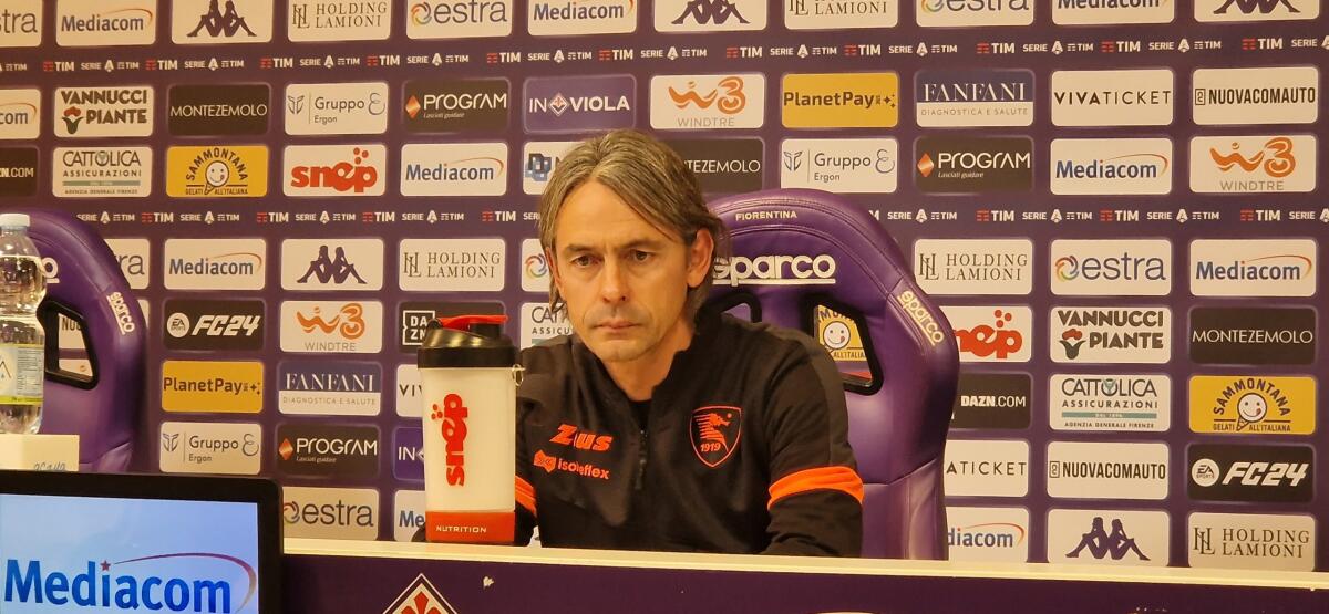 Inzaghi: "La Fiorentina è stata troppo forte, impossibile per noi pareggiare il loro livello di gioco" - 