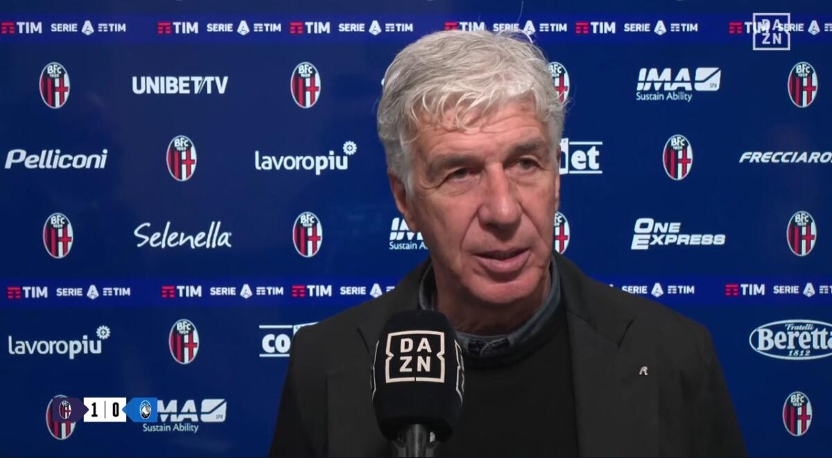 Gasperini furioso a Dazn: "Il nostro obiettivo è la Champions cosi siamo contenti se non ci andiamo" - 