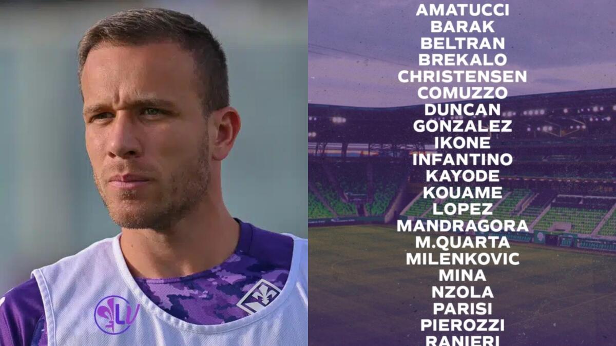 I convocati della Fiorentina per il Ferencvaros: out Arthur, Bonaventura e Sottil. La lista - 