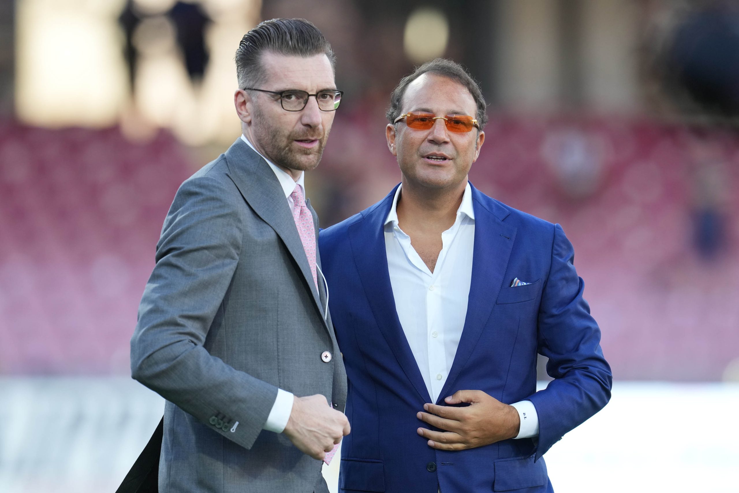 Dirigenti della Salernitana fuorisi a Firenze. De Sanctis e Inzaghi rischiano di essere cacciati per la sconfitta