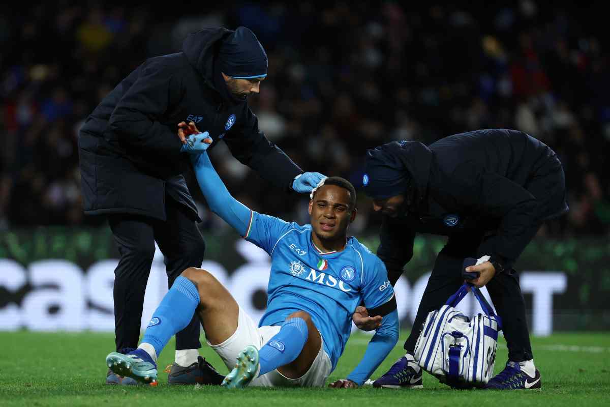 Il Napoli perde pezzi: Natan out 1 mese e mezzo. Non ci sarà con la Fiorentina in Supercoppa