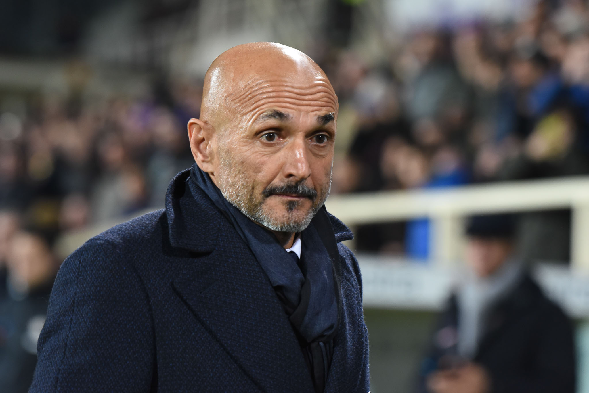 Firenze, stadio Artemio Franchi, 5.01.2018, Fiorentina-Inter, Foto Fiorenzo Sernacchioli. Copyright Labaroviola.com Spalletti