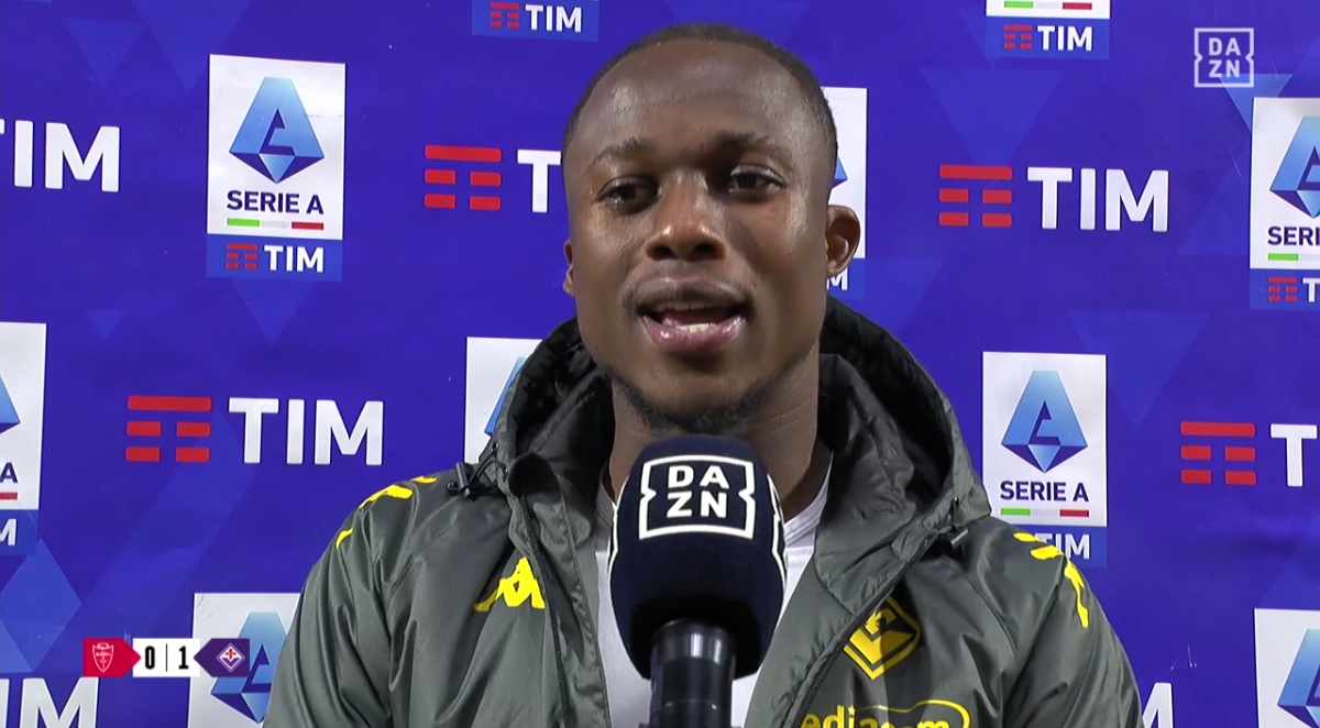 Kouamè: "Siamo quarti in classifica e dobbiamo giocare partita per partita. Tifosi fantastici"