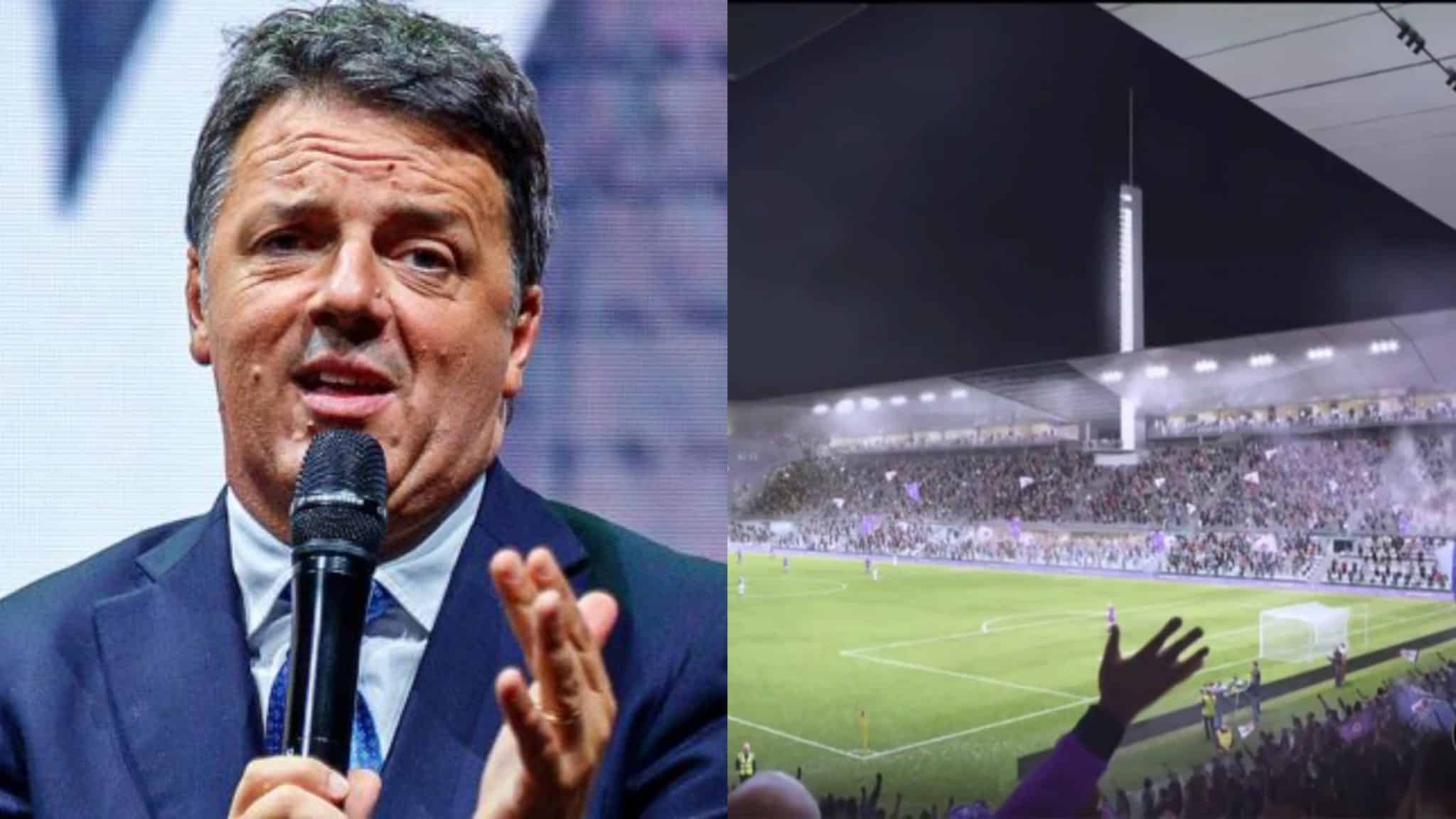Renzi: "Lontano da Firenze ci deve andare Nardella, non la Fiorentina. Si giocherà a Modena o Cesena"