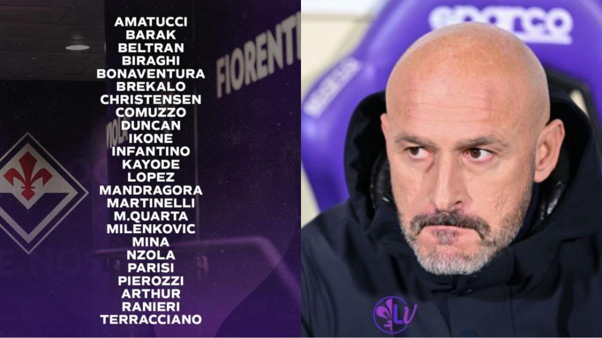 Convocati Fiorentina per il Bologna: Italiano chiama tutti quelli a disposizione. Nessuna sorpresa - 