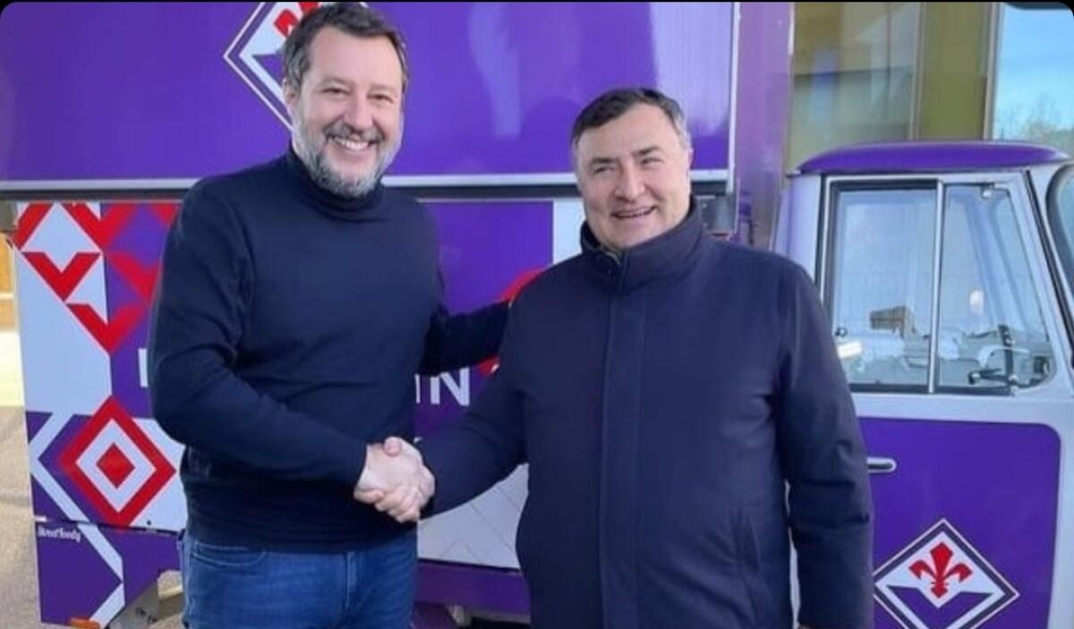 Salvini ha in mente un terreno per il nuovo stadio della Fiorentina? Nazione: “Ipotesi caserma Perotti, pallino di Commisso” - 