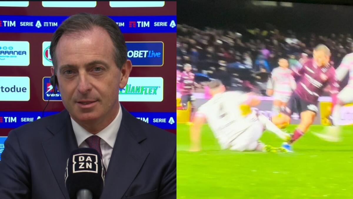 La Salernitana è furiosa: "Arbitraggio pro Juventus, manca espulsione per il fallaccio di Gatti" - 