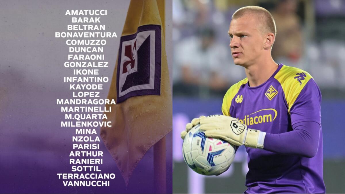 I convocati della Fiorentina per la gara contro l'Inter: Christensen assente, torna Nico Gonzalez - 