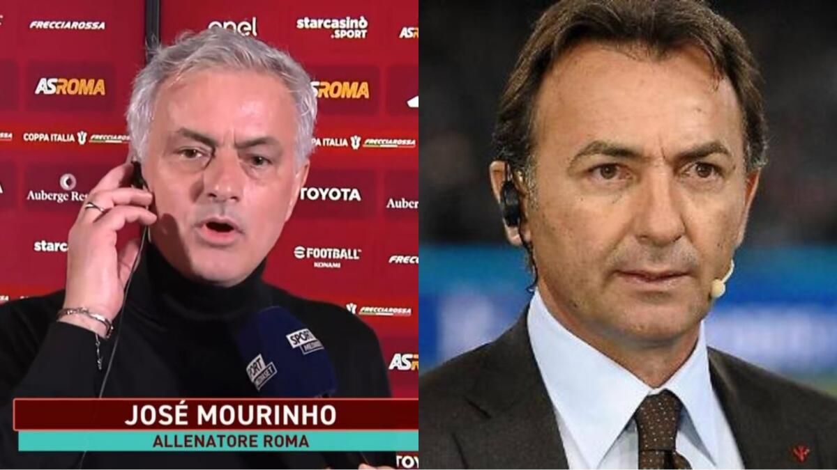 La colpa di Massimo Mauro? Dire che la Roma ha un comportamento antisportivo. Mourinho furioso - 