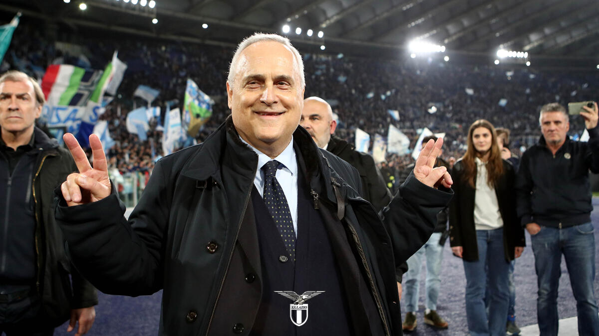 Lotito duro: "La Roma doveva già essere fallita". Il club giallorosso ha un debito di 436 milioni - Pedro
Allenamento Lazio nel cento sportivo di Formello a Roma. 
Roma, 30 Marzo 2023
© Marco Rosi / Fotonotizia