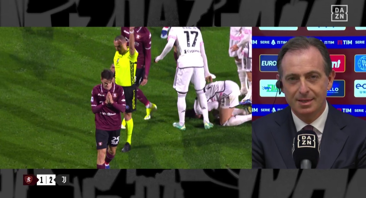 La Salernitana è furiosa: "Arbitraggio pro Juventus, manca espulsione per il fallaccio di Gatti"
