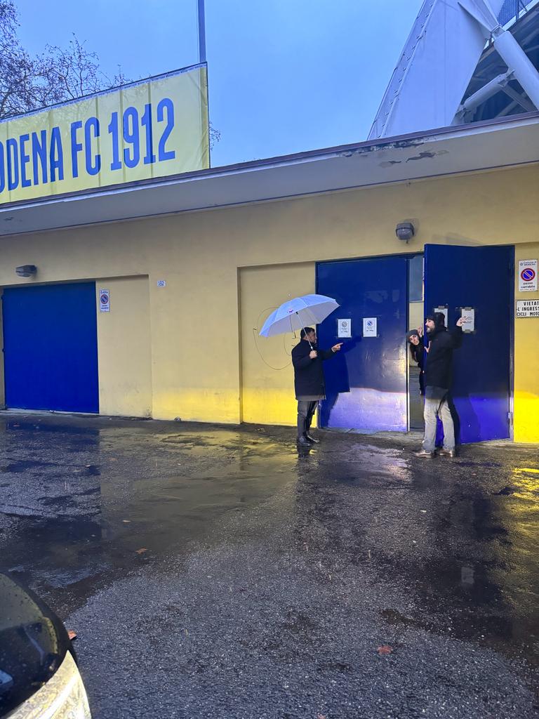Barone visita lo stadio di Modena prima di Sassuolo-Fiorentina, possibile casa viola al posto del Franchi?