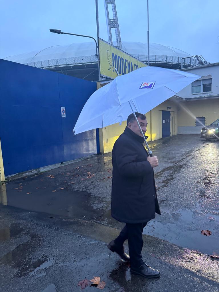 Barone visita lo stadio di Modena prima di Sassuolo-Fiorentina, possibile casa viola al posto del Franchi?