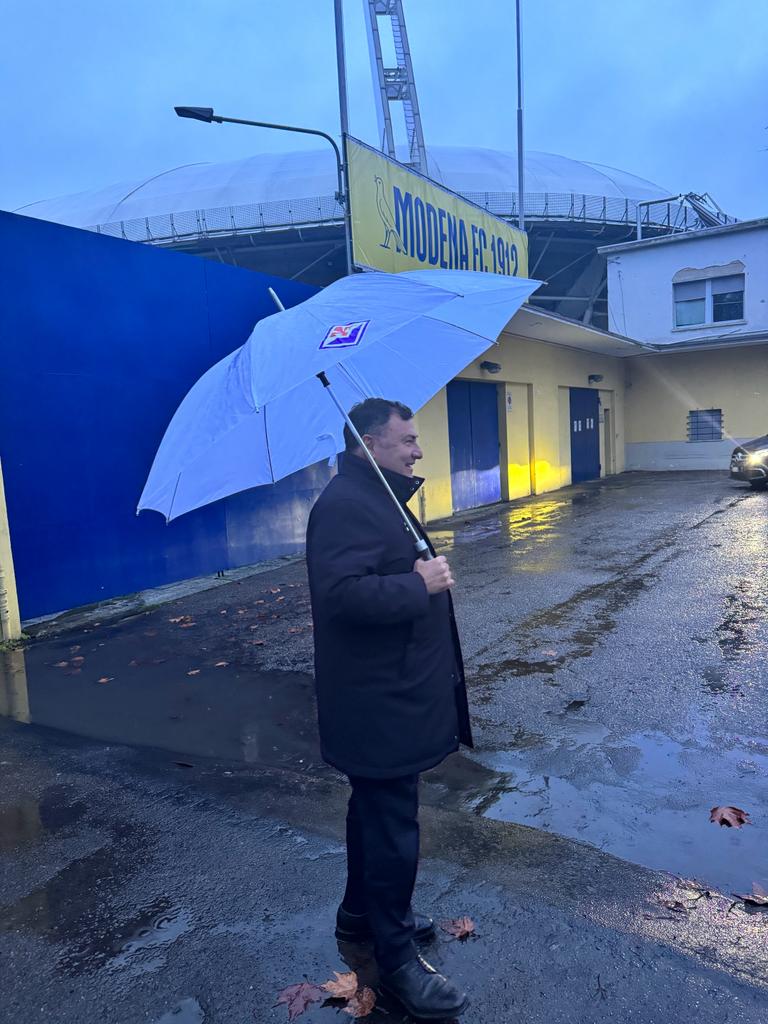 Barone visita lo stadio di Modena prima di Sassuolo-Fiorentina, possibile casa viola al posto del Franchi?