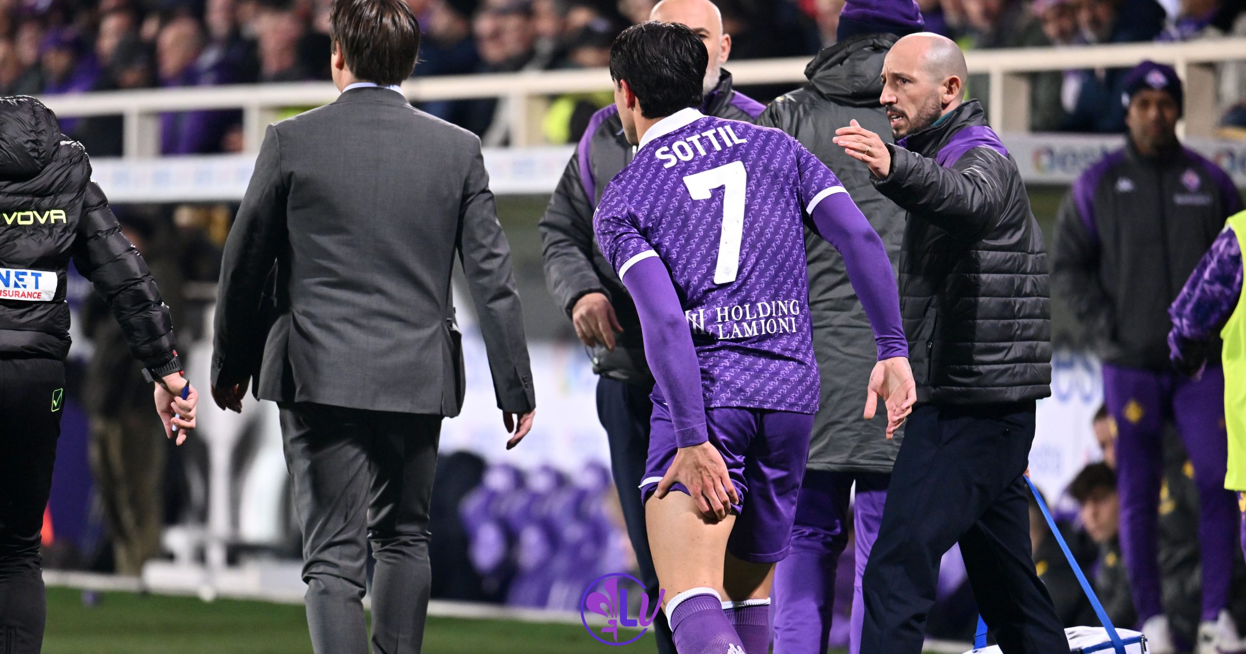 Firenze, Stadio Artemio Franchi, 29.12.2023, Fiorentina-Torino, foto Lisa Guglielmi. Copyright Labaroviola.com