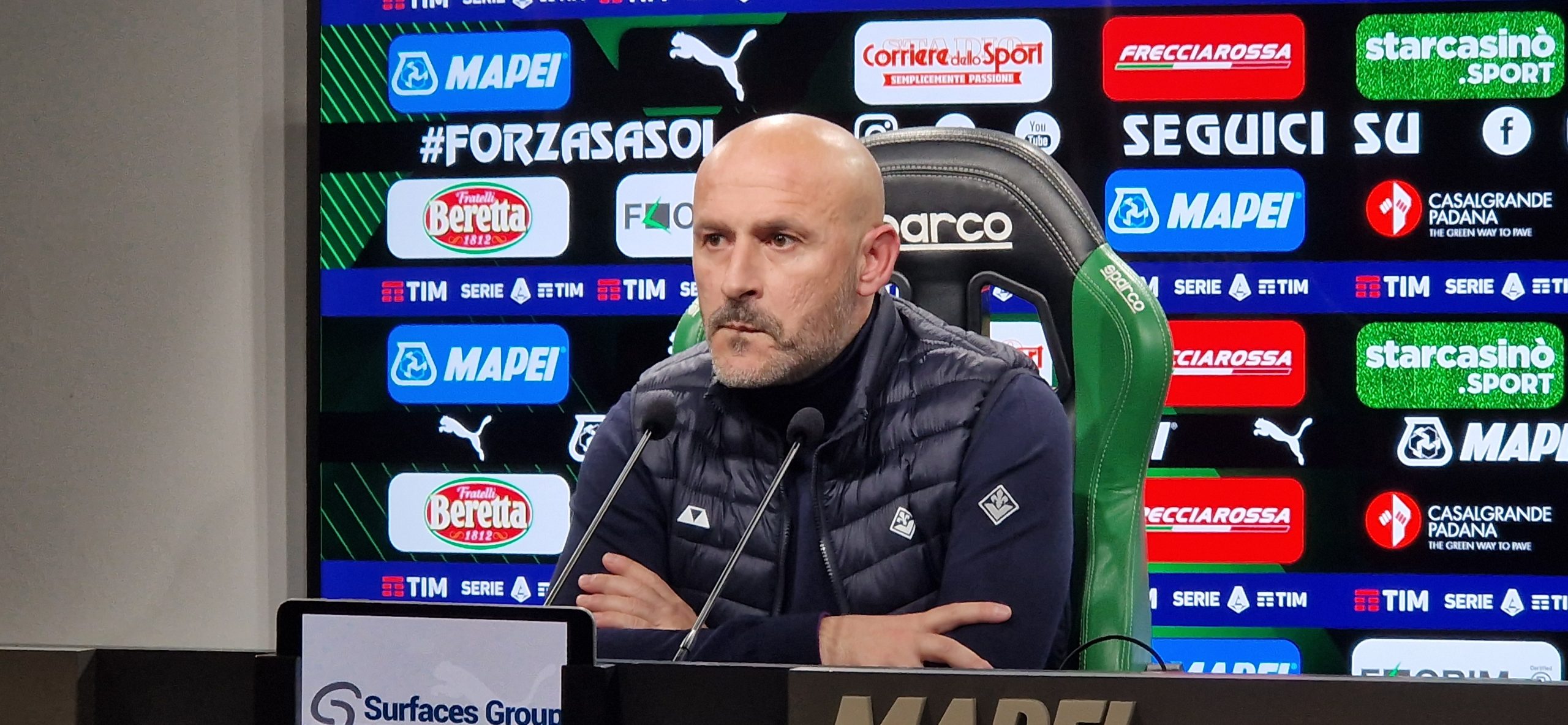 Italiano: "C'è bisogno di un esterno, non solo per gli infortuni. Bonaventura si sentiva di battere il rigore"