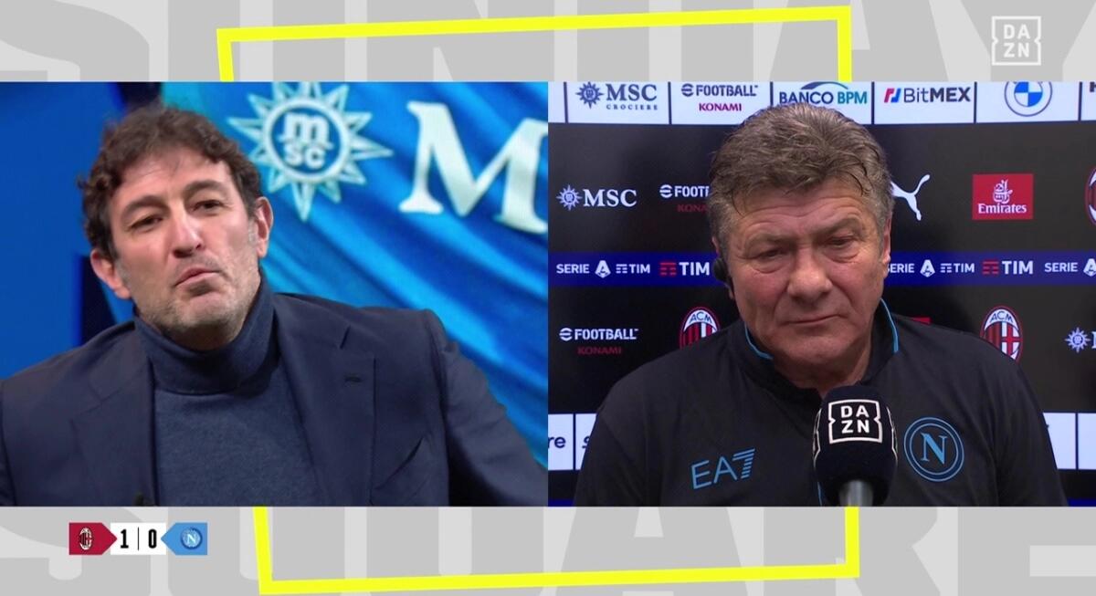 Imbarazzo Mazzarri a Dazn, non può dire la verità su Zielinski, Ferrara lo punge: "Dicci perché" - 