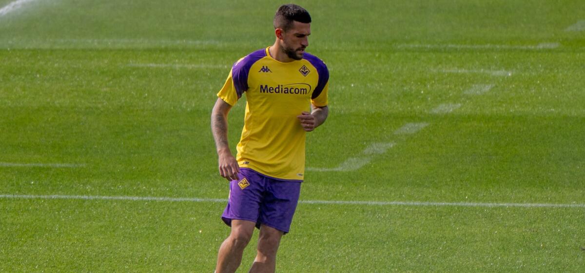 La Fiorentina si allena dopo due giorni di riposo: Biraghi KO, migliorano Nico, Arthur e Bonaventura - Bagno a Ripoli, Viola Park, 04.10.2023, foto Jacopo Canè. Copyright Labaroviola.com