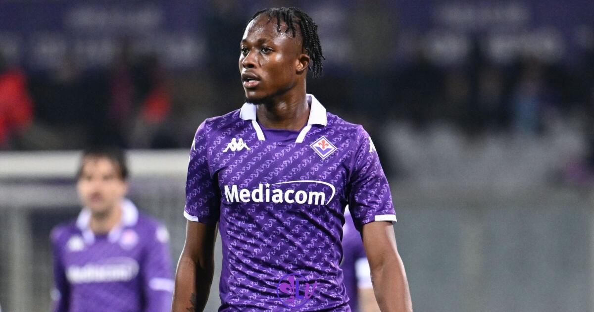 Kouamè trovato positivo alla malaria, il comunicato ufficiale della Fiorentina - Firenze, Stadio Artemio Franchi, 29.12.2023, Fiorentina-Torino, foto Lisa Guglielmi. Copyright Labaroviola.com