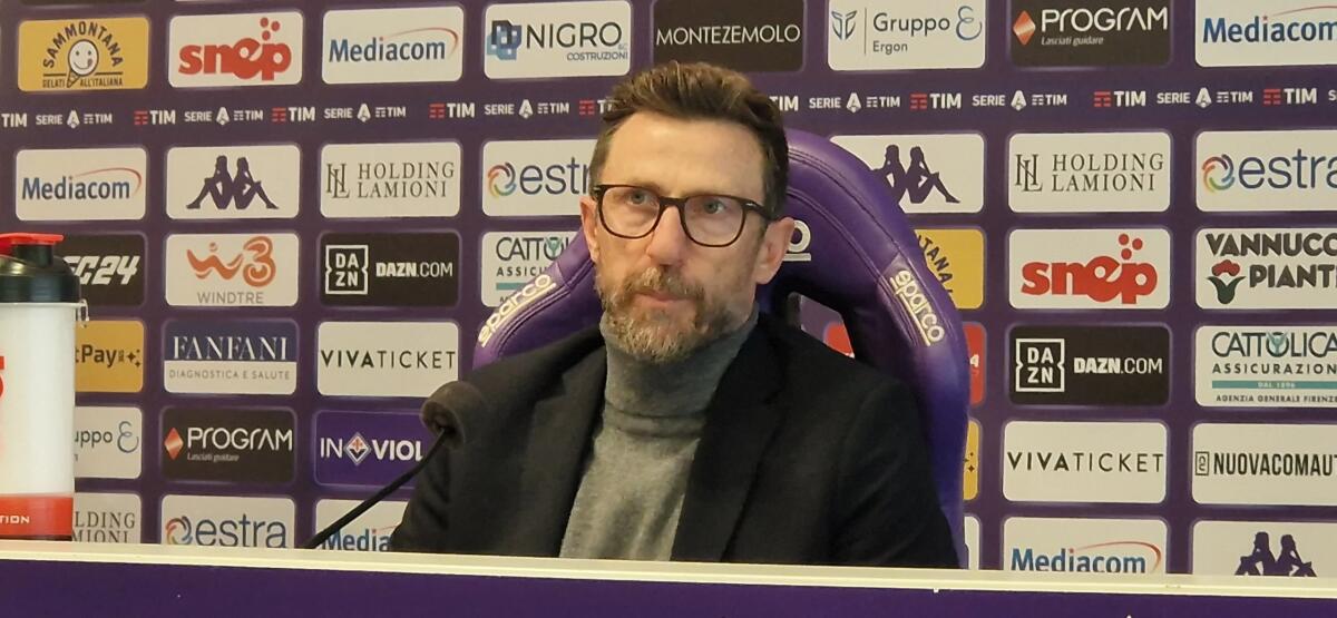 Di Francesco: "Quarta poteva essere da espulsione. Potevamo segnare gli stessi gol della Fiorentina" - 