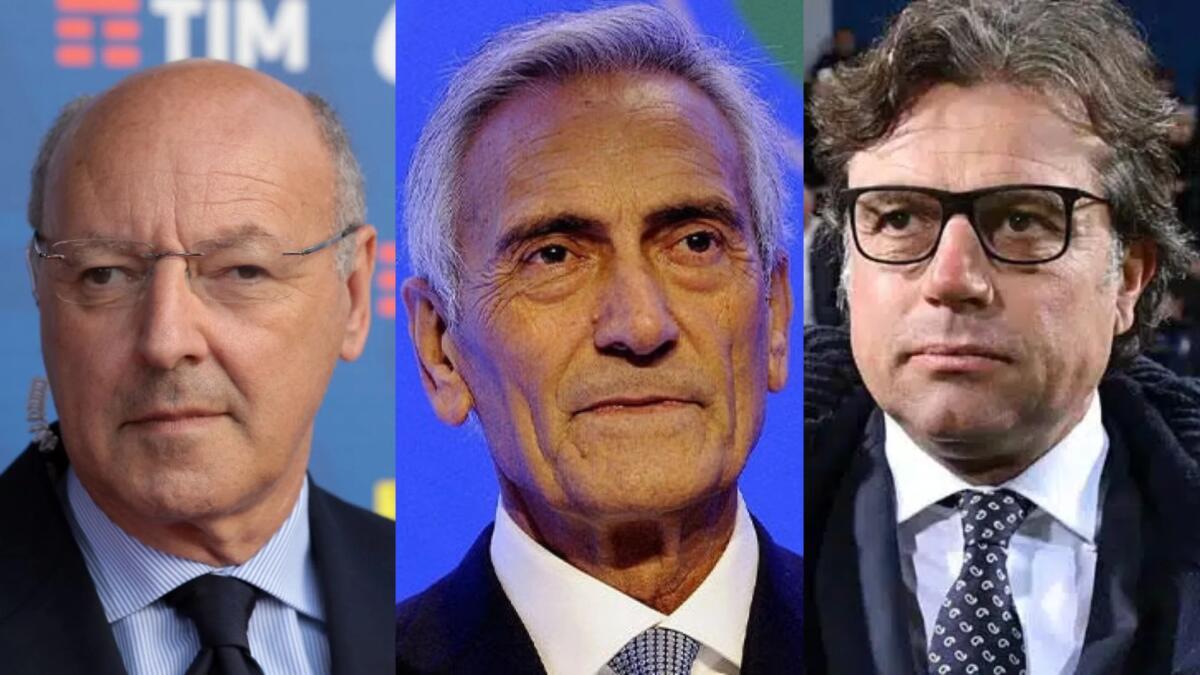 Inter, Milan e Juventus incontrano Gravina: hanno chiesto di passare al campionato a 18 squadre - 